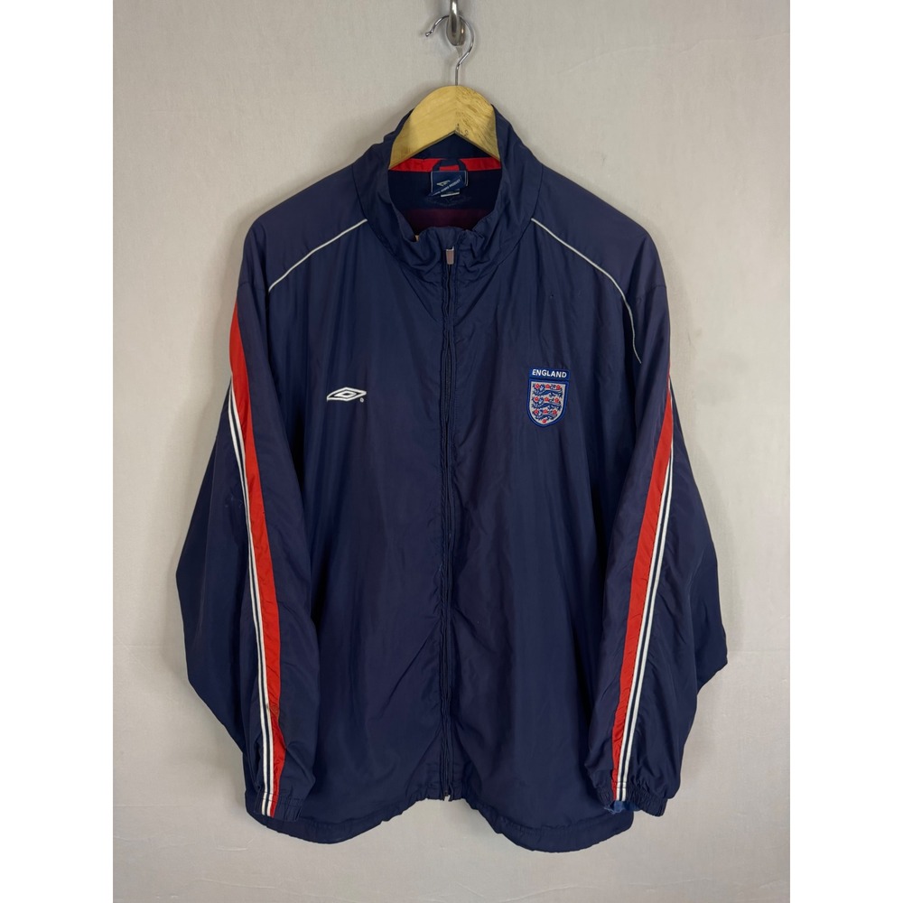 Vintage Umbro England National Team Soccer Track Jacket 2005-2007 Mens XL